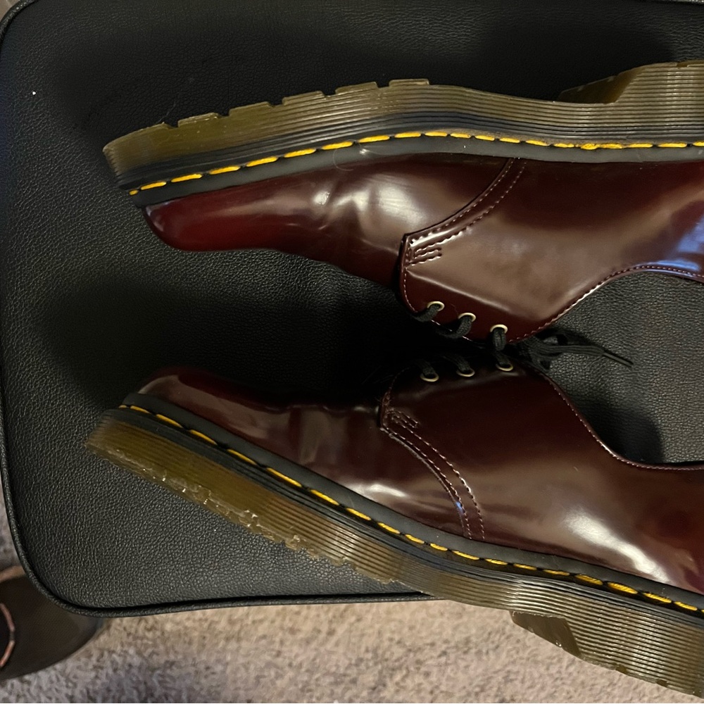 Dr. Martens red oxfords